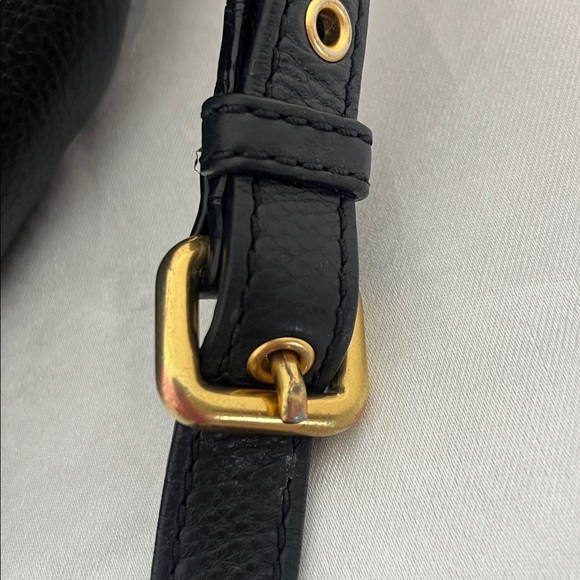 Marc by Marc Jacobs Natasha Black Leather Crossbody Bag - Picture 14 of 17